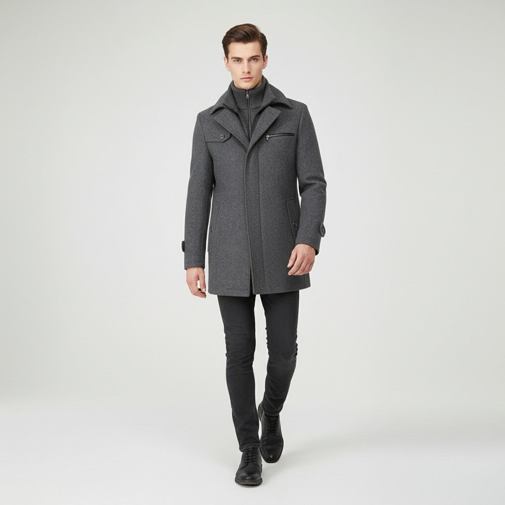 B Unique Fashions Men’s Winter Jacket-B Unique Fashions