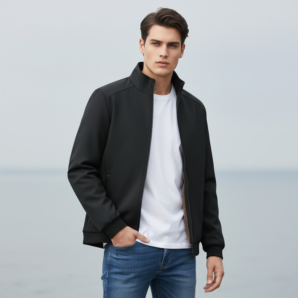 B Unique Fashions Men’s Winter Jacket with Fleece Lining-B Unique Fashions