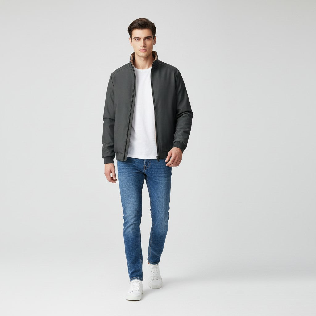 B Unique Fashions Men’s Winter Jacket with Fleece Lining-B Unique Fashions