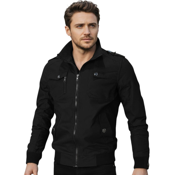 B Unique Fashions - Stylish Men’s Autumn Bomber Jacket-STYLAAR-B Unique Fashions