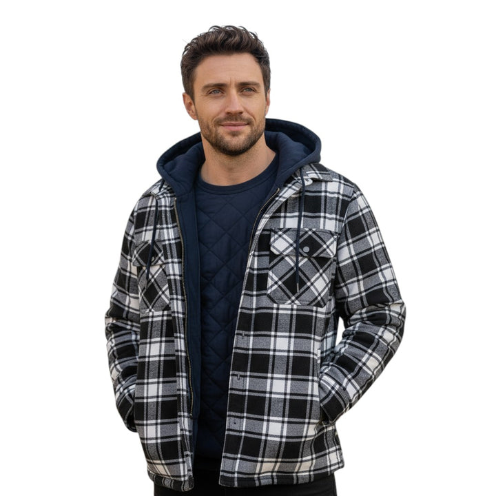 B Unique Fashions - Stylish Men’s Fall Jacket-STYLAAR-B Unique Fashions