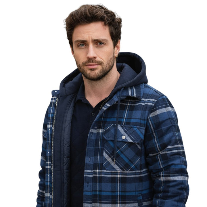 B Unique Fashions - Stylish Men’s Fall Jacket-STYLAAR-B Unique Fashions
