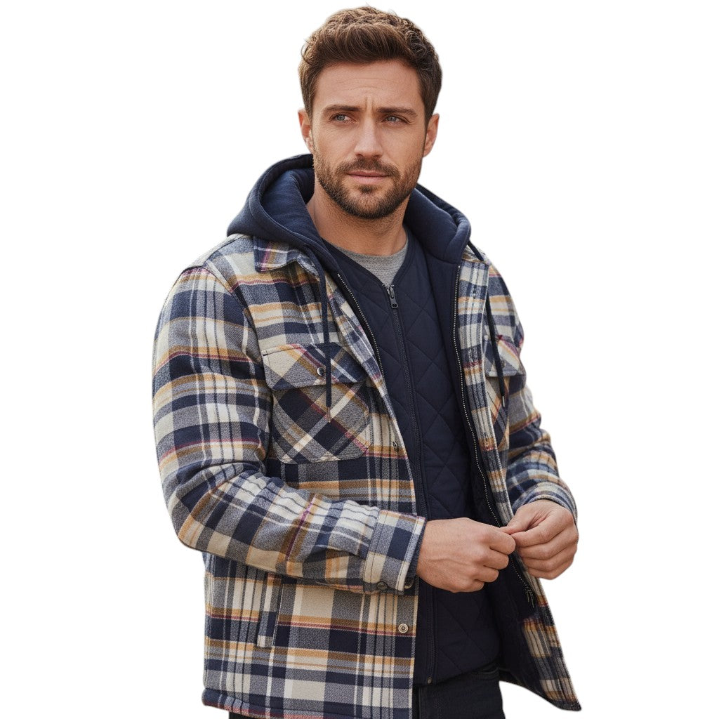 B Unique Fashions - Stylish Men’s Fall Jacket-STYLAAR-B Unique Fashions