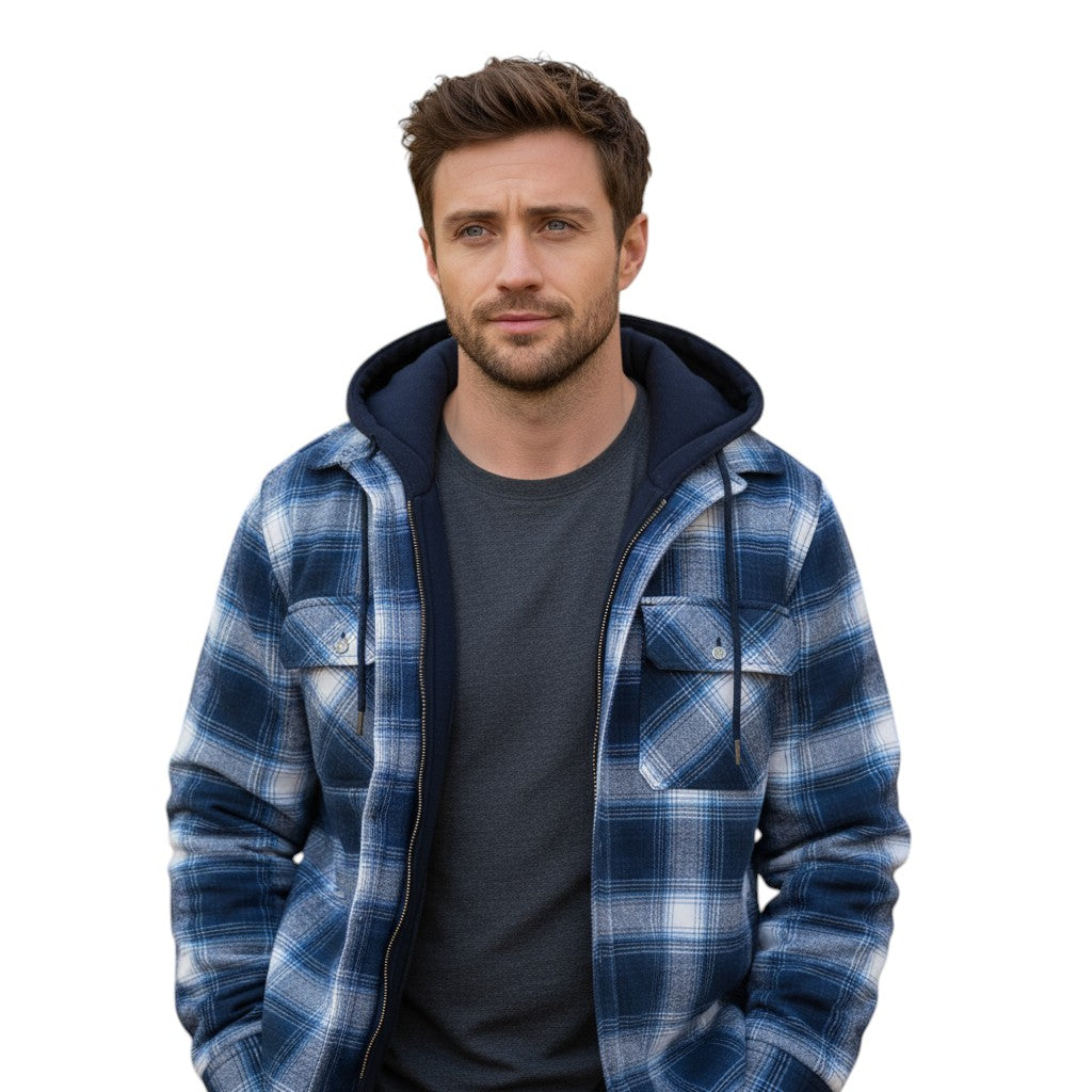 B Unique Fashions - Stylish Men’s Fall Jacket-STYLAAR-B Unique Fashions