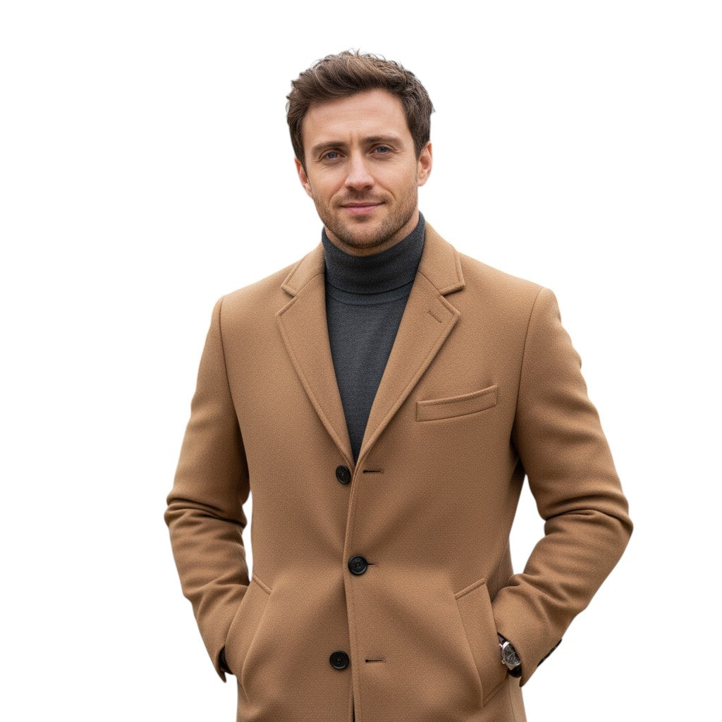 B Unique Fashions - Warm Winter Coat for Men-STYLAAR-B Unique Fashions