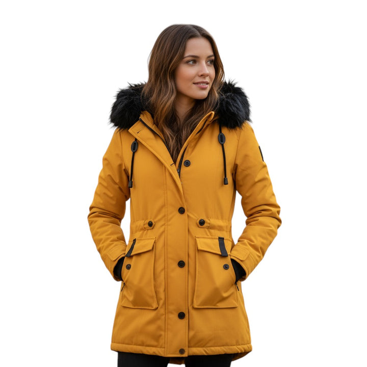 B Unique Fashions - Warm Winter Coat for Women-STYLAAR-B Unique Fashions