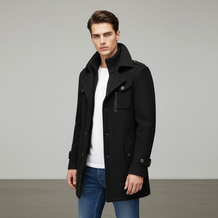 B Unique Fashions Winter Coat with Wool Blend-B Unique Fashions