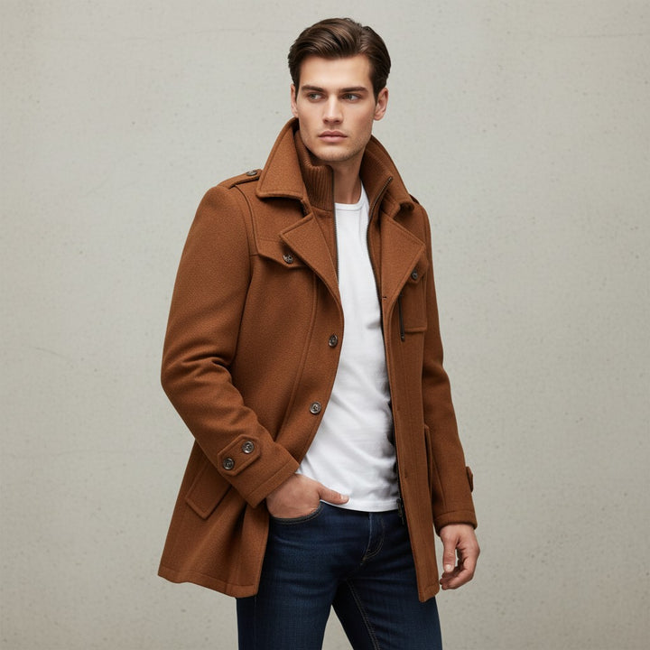 B Unique Fashions Winter Coat with Wool Blend-B Unique Fashions