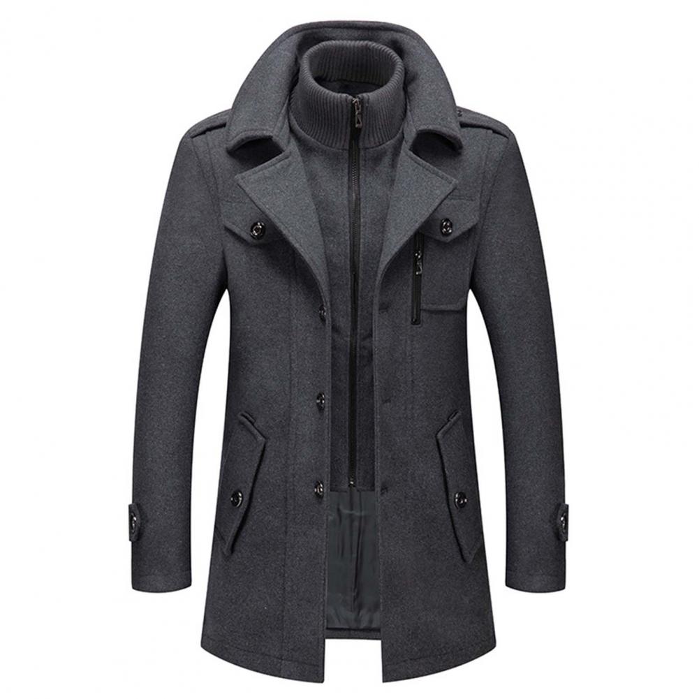 B Unique Fashions Winter Coat with Wool Blend-B Unique Fashions