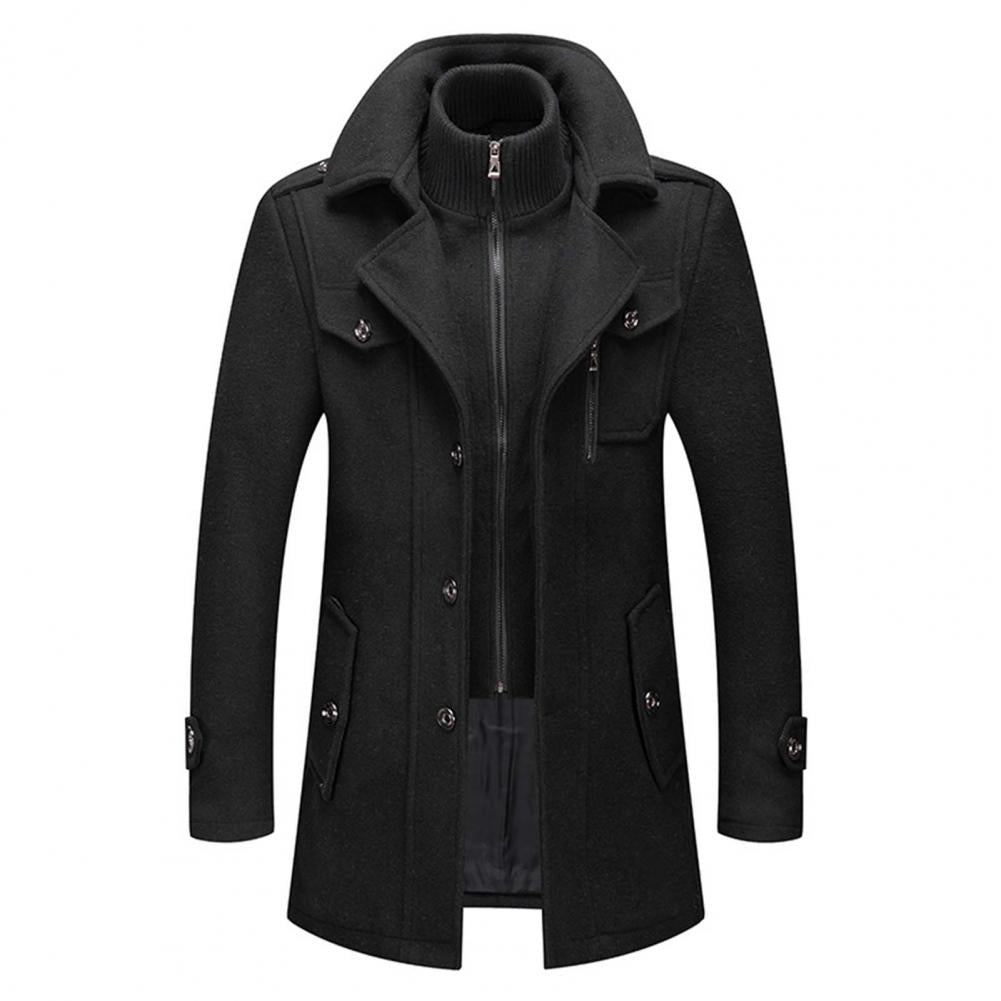 B Unique Fashions Winter Coat with Wool Blend-B Unique Fashions