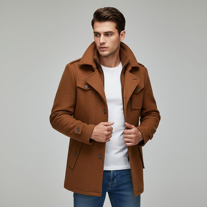 B Unique Fashions Winter Coat with Wool Blend-B Unique Fashions