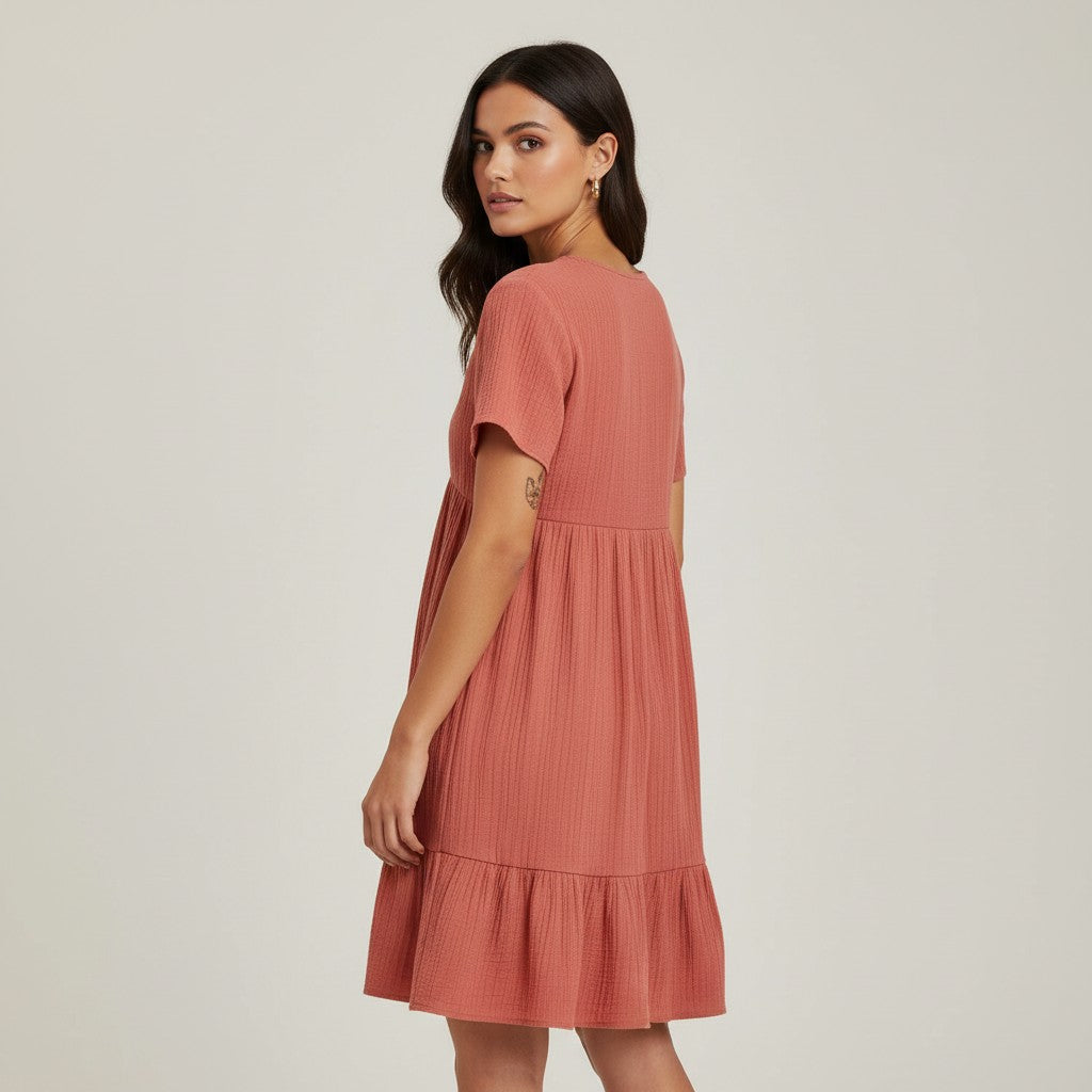 B Unique Fashions Women’s Autumn Casual Dress-B Unique Fashions