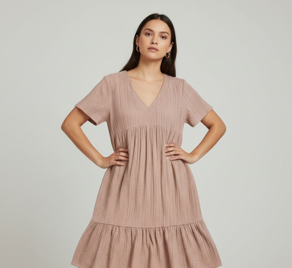 B Unique Fashions Women’s Autumn Casual Dress-B Unique Fashions