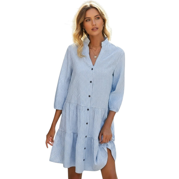 B Unique Fashions - Women’s Autumn Dress-STYLAAR-B Unique Fashions