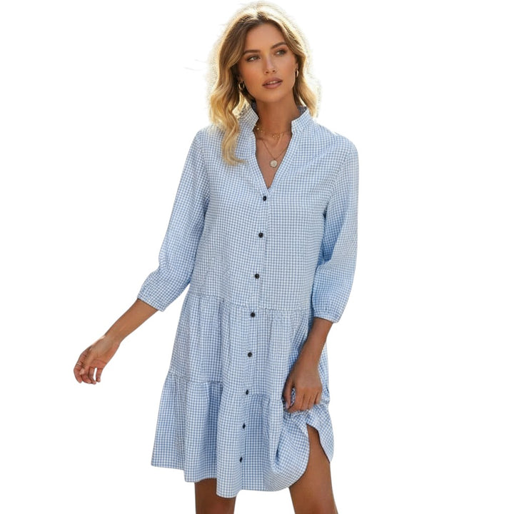 B Unique Fashions - Women’s Autumn Dress-STYLAAR-B Unique Fashions