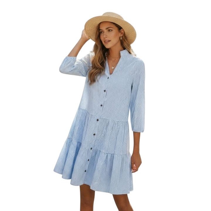 B Unique Fashions - Women’s Autumn Dress-STYLAAR-B Unique Fashions