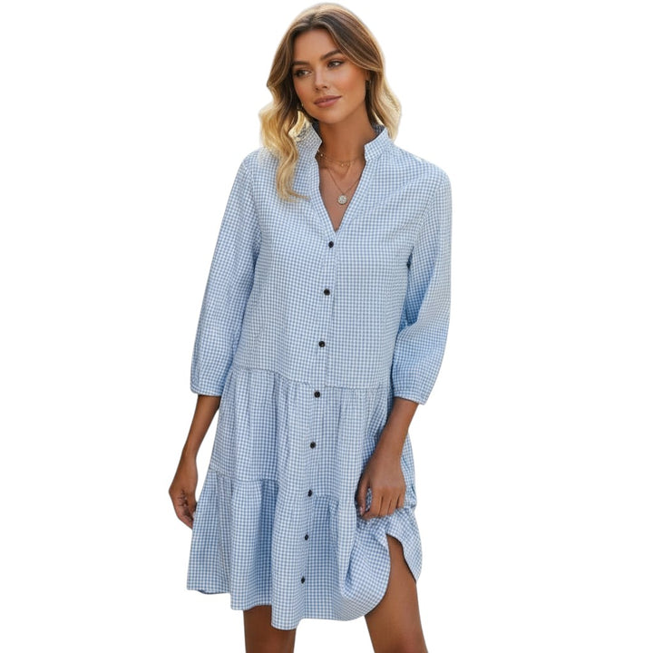 B Unique Fashions - Women’s Autumn Dress-STYLAAR-B Unique Fashions