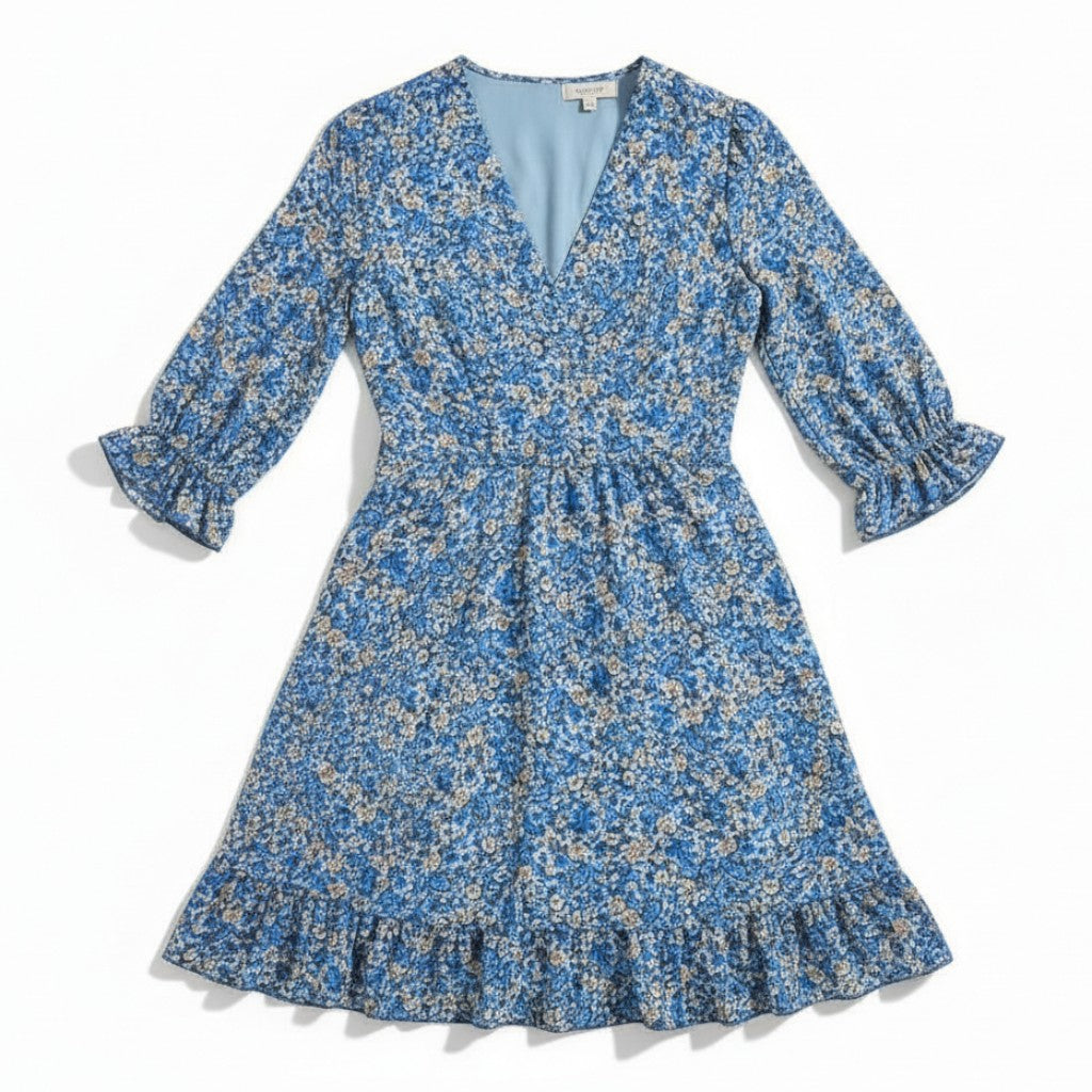 B Unique Fashions Women's Autumn Mini Dress-B Unique Fashions