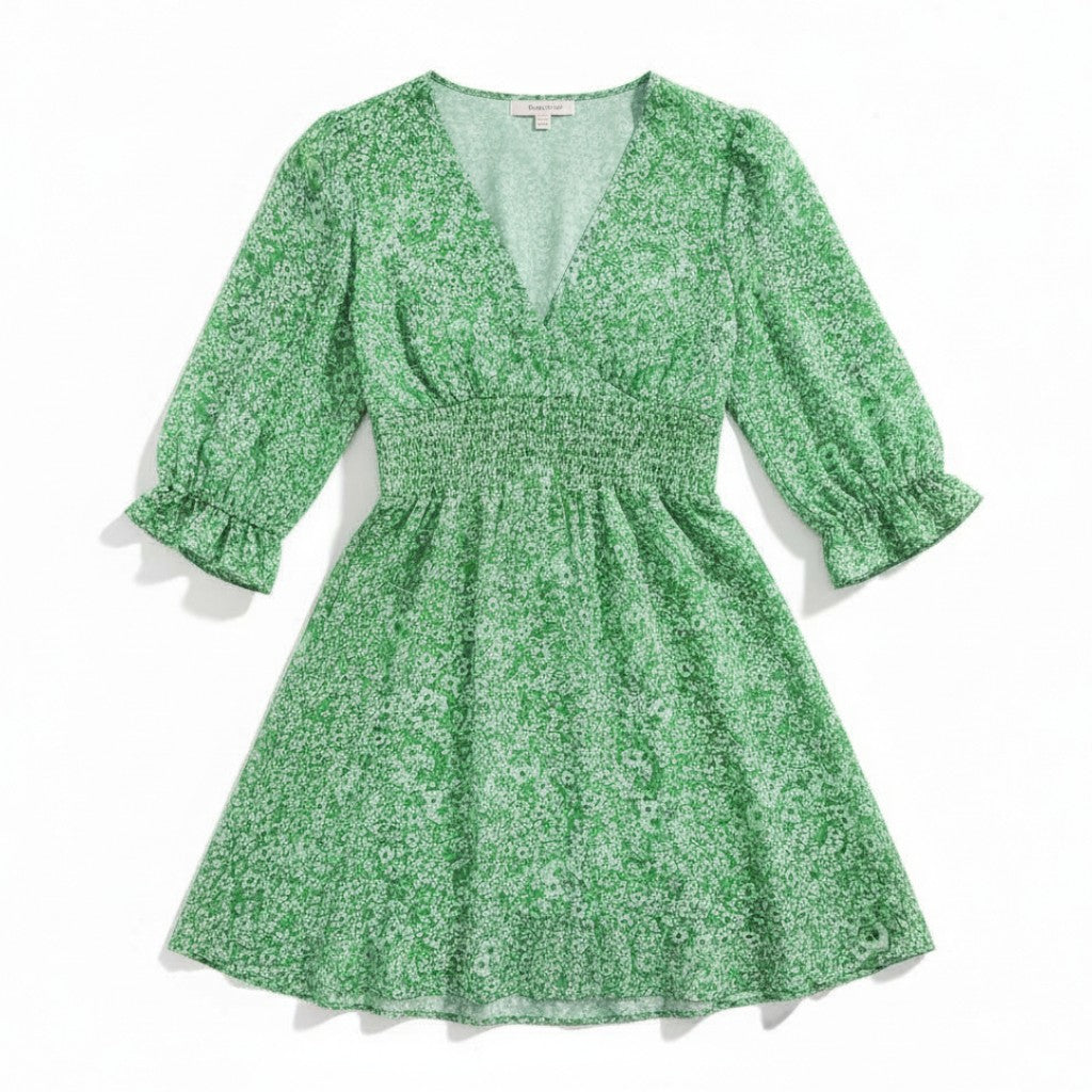 B Unique Fashions Women's Autumn Mini Dress-B Unique Fashions