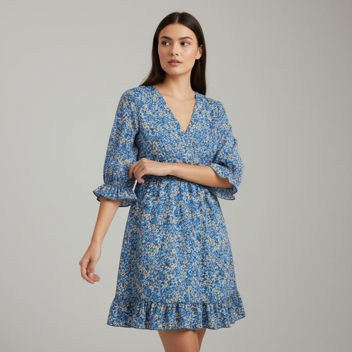 B Unique Fashions Women's Autumn Mini Dress-B Unique Fashions