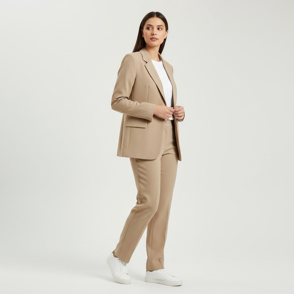 B Unique Fashions Women’s Blazer and Pants Business Suit Set-B Unique Fashions