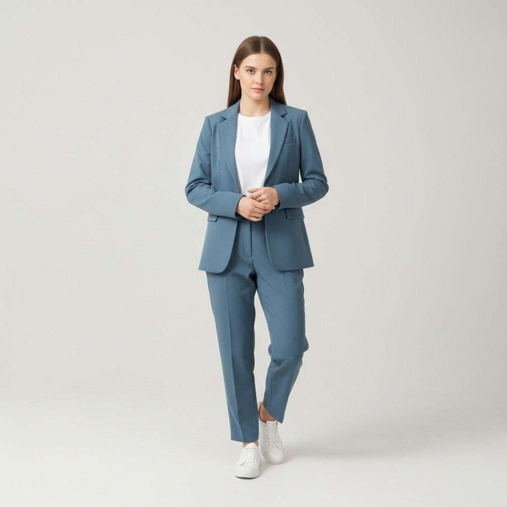 B Unique Fashions Women’s Blazer and Pants Business Suit Set-B Unique Fashions