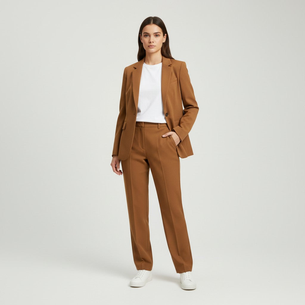 B Unique Fashions Women’s Blazer and Pants Business Suit Set-B Unique Fashions