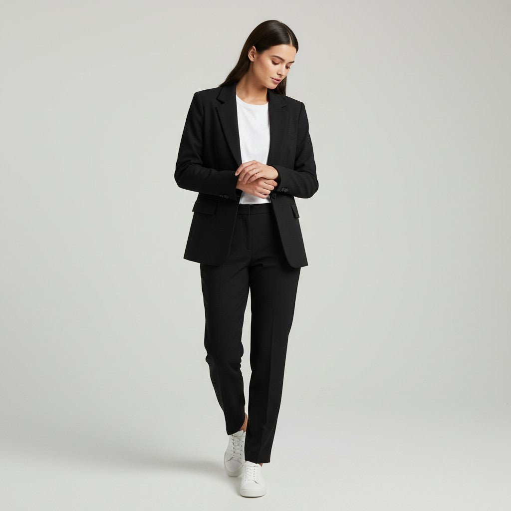 B Unique Fashions Women’s Blazer and Pants Business Suit Set-B Unique Fashions