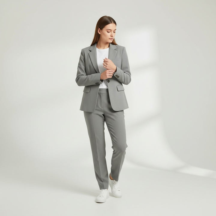B Unique Fashions Women’s Blazer and Pants Business Suit Set-B Unique Fashions