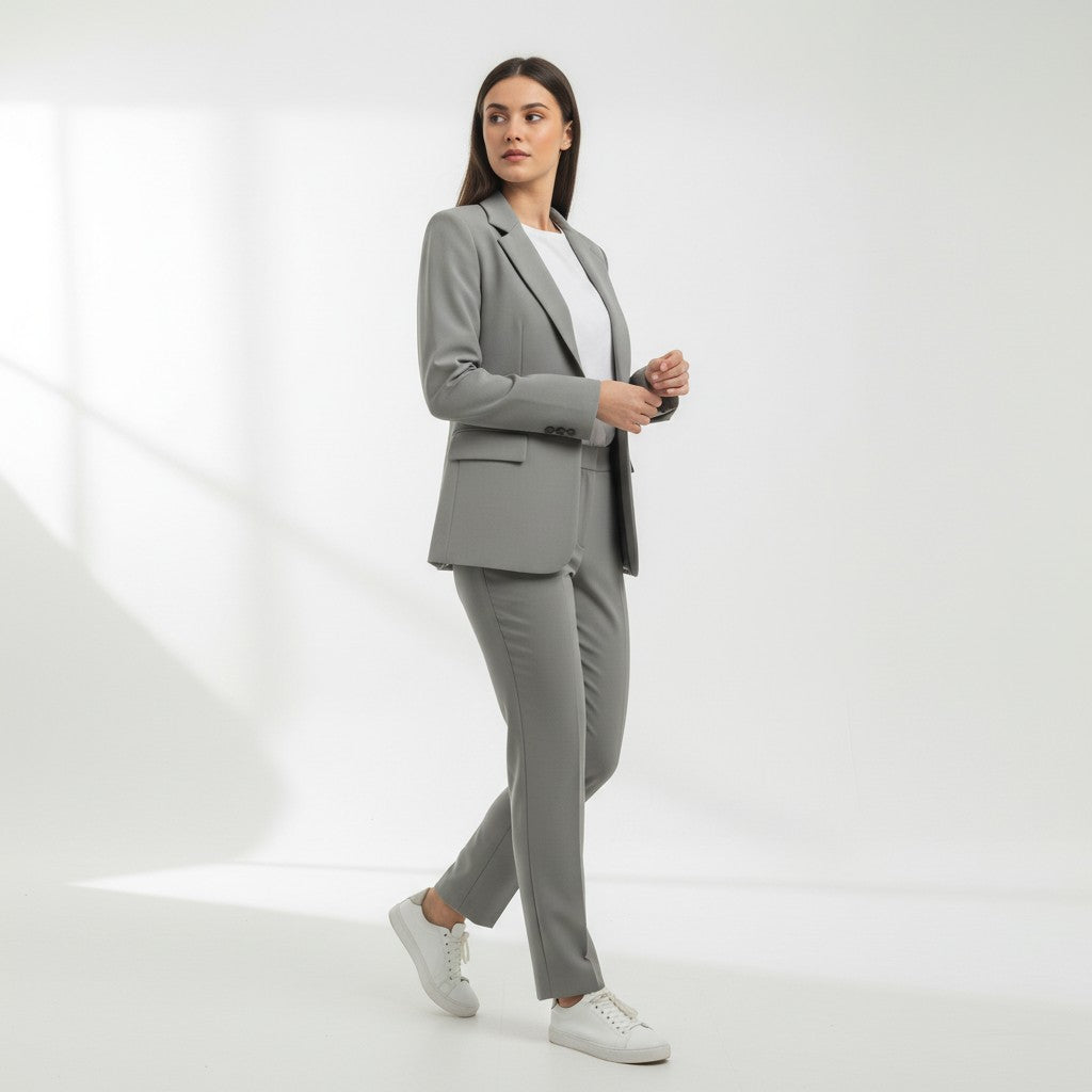 B Unique Fashions Women’s Blazer and Pants Business Suit Set-B Unique Fashions