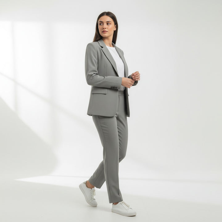 B Unique Fashions Women’s Blazer and Pants Business Suit Set-B Unique Fashions
