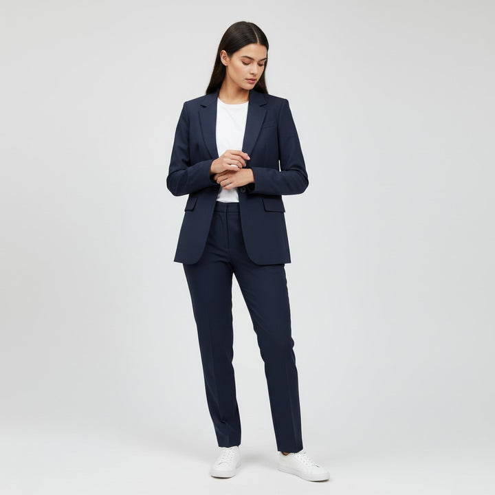 B Unique Fashions Women’s Blazer and Pants Business Suit Set-B Unique Fashions