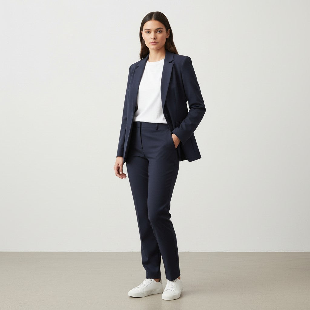 B Unique Fashions Women’s Blazer and Pants Business Suit Set-B Unique Fashions