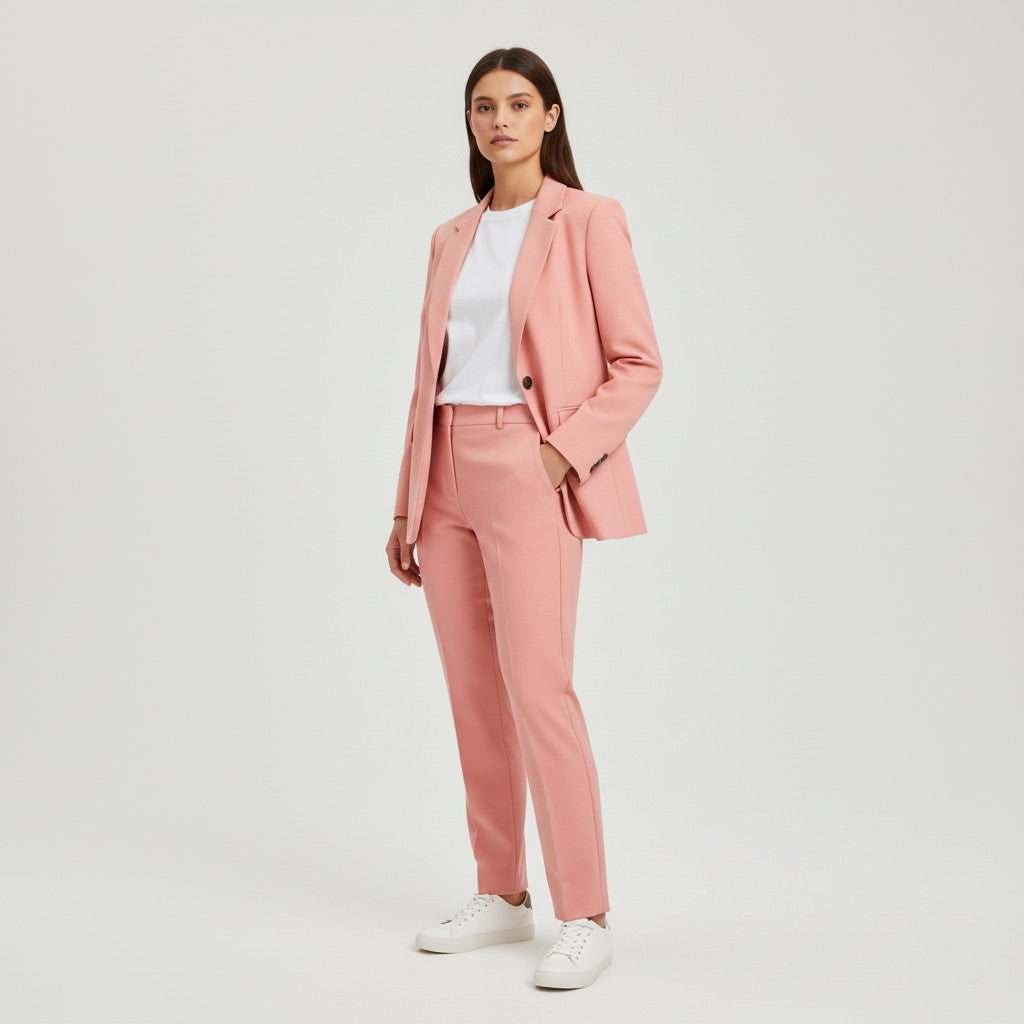 B Unique Fashions Women’s Blazer and Pants Business Suit Set-B Unique Fashions