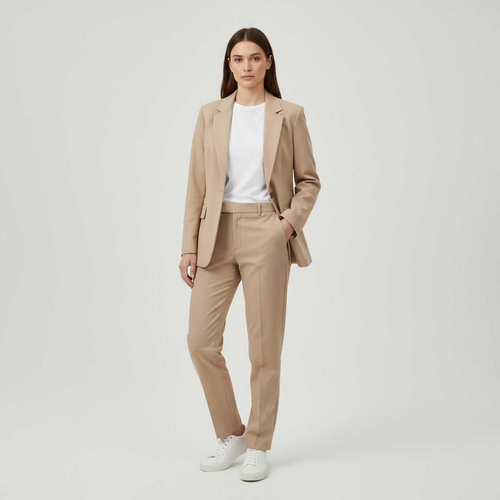 B Unique Fashions Women’s Blazer and Pants Business Suit Set-B Unique Fashions