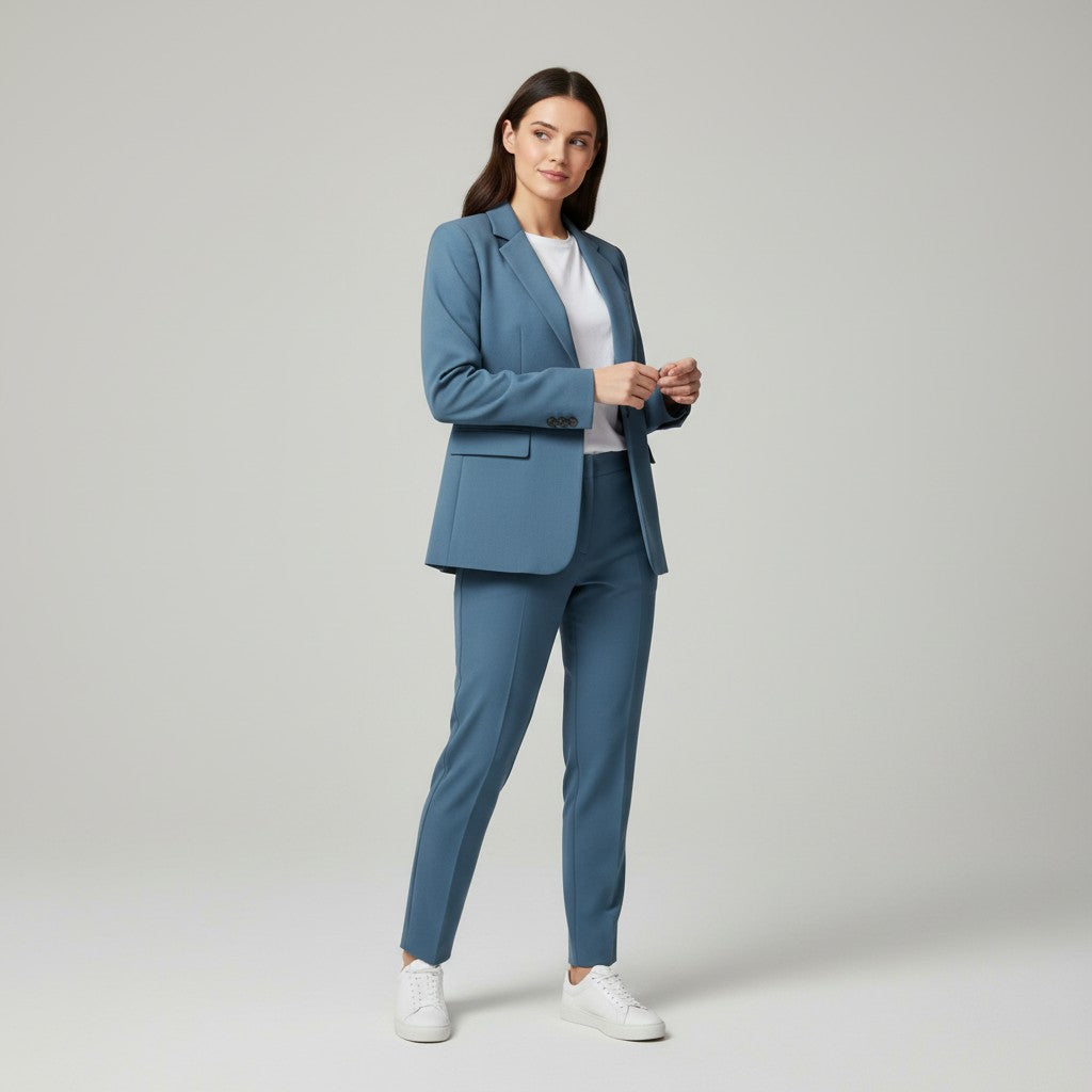 B Unique Fashions Women’s Blazer and Pants Business Suit Set-B Unique Fashions