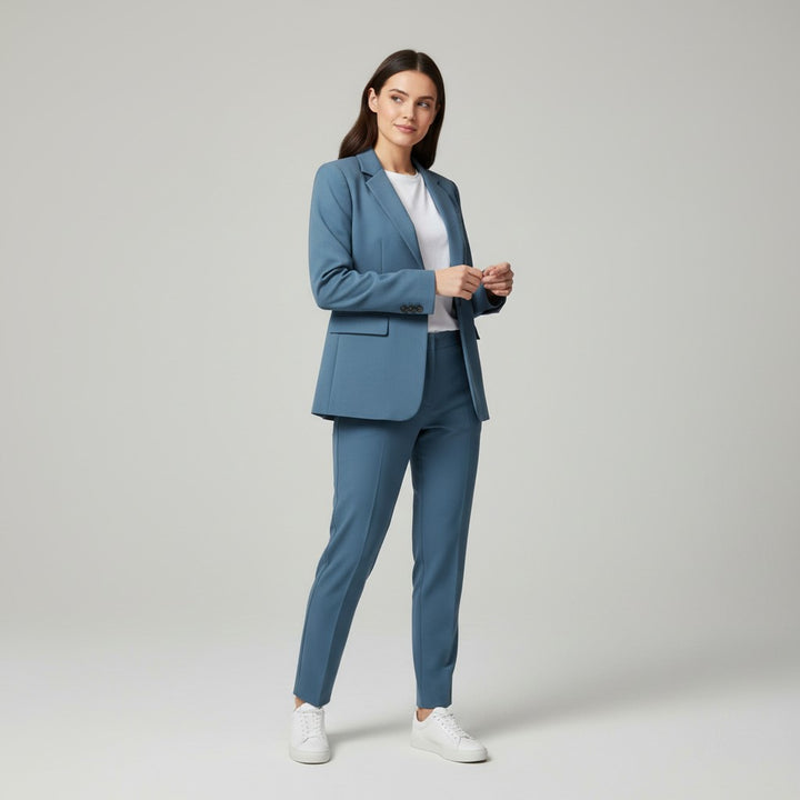 B Unique Fashions Women’s Blazer and Pants Business Suit Set-B Unique Fashions
