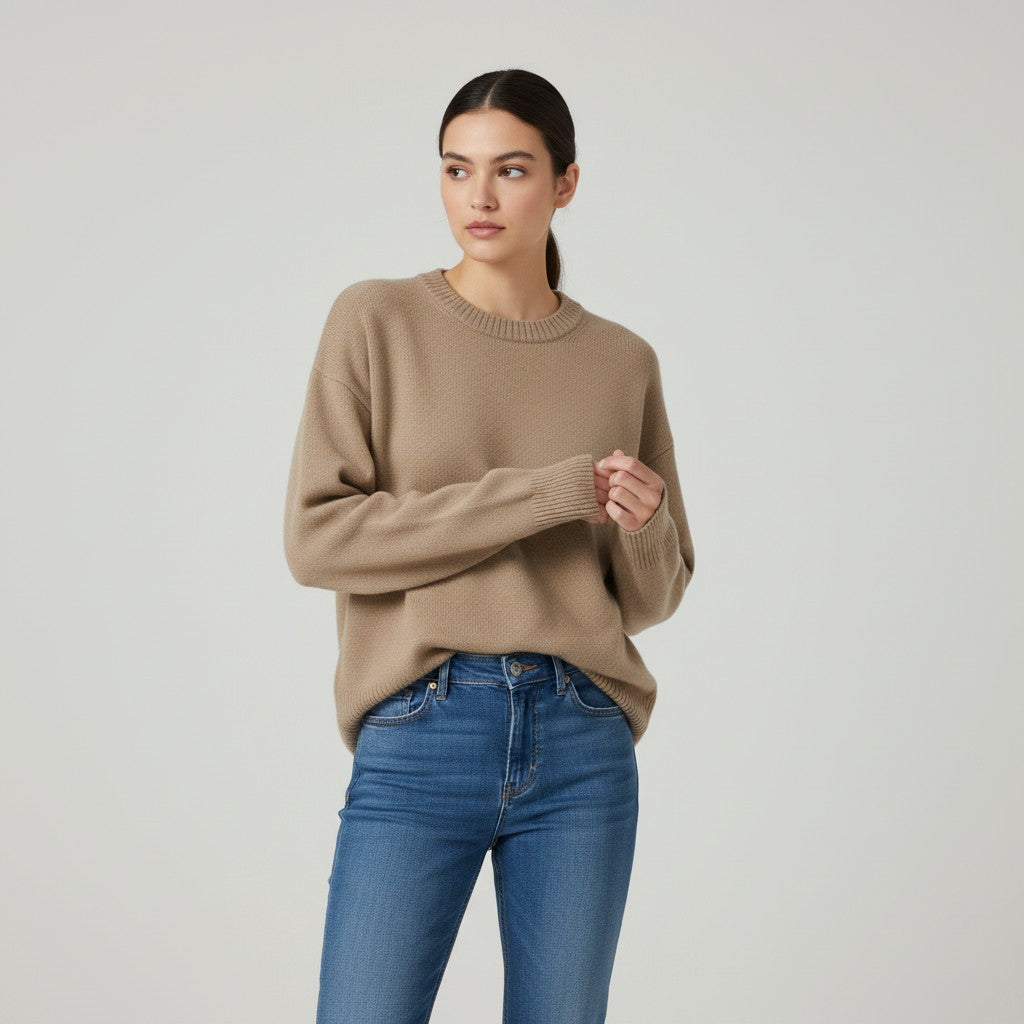 B Unique Fashions Women’s Cashmere Blend Sweater-B Unique Fashions
