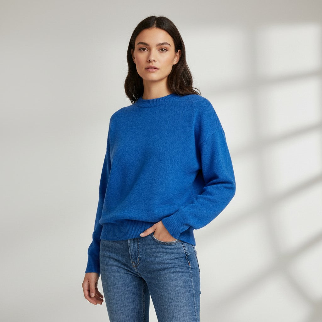 B Unique Fashions Women’s Cashmere Blend Sweater-B Unique Fashions