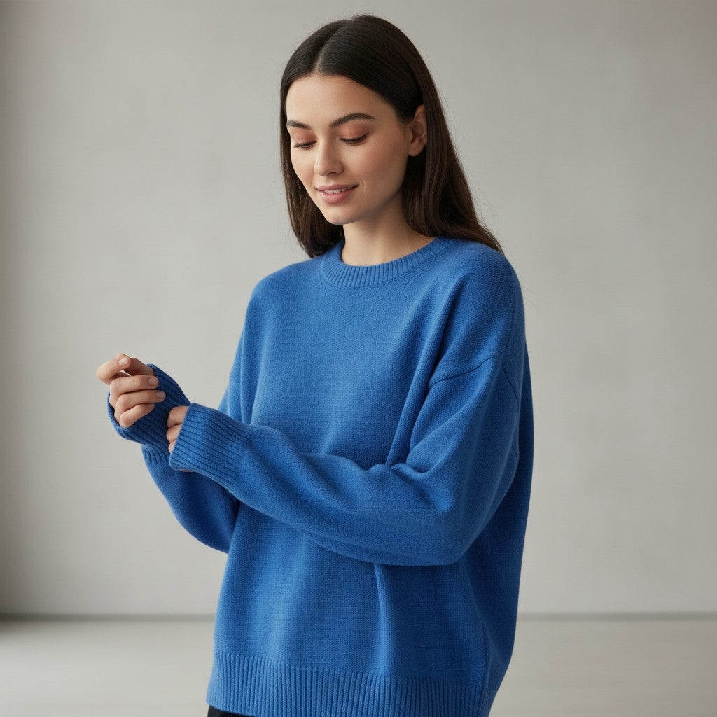 B Unique Fashions Women’s Cashmere Blend Sweater-B Unique Fashions