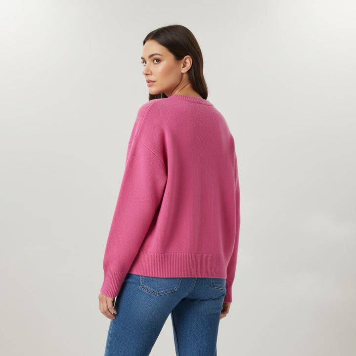 B Unique Fashions Women’s Cashmere Blend Sweater-B Unique Fashions