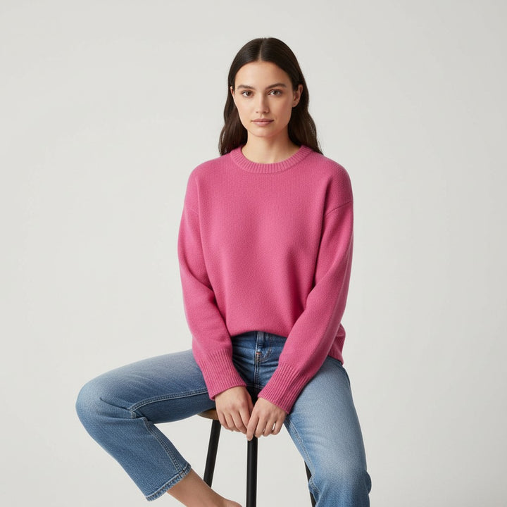 B Unique Fashions Women’s Cashmere Blend Sweater-B Unique Fashions
