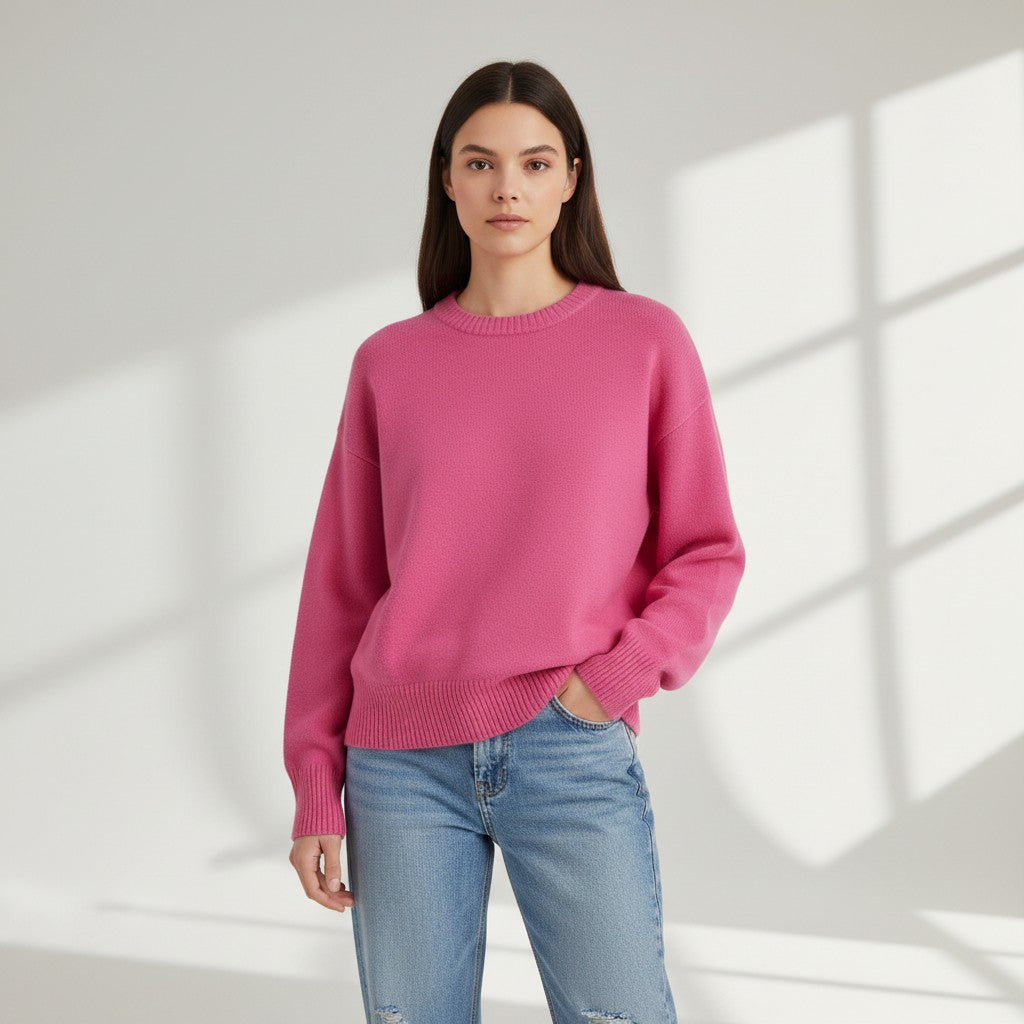 B Unique Fashions Women’s Cashmere Blend Sweater-B Unique Fashions