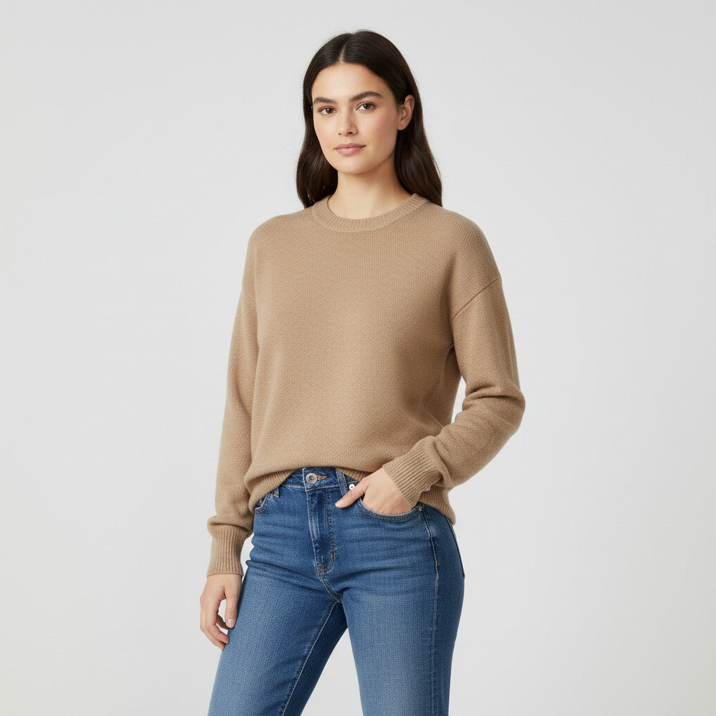 B Unique Fashions Women’s Cashmere Blend Sweater-B Unique Fashions