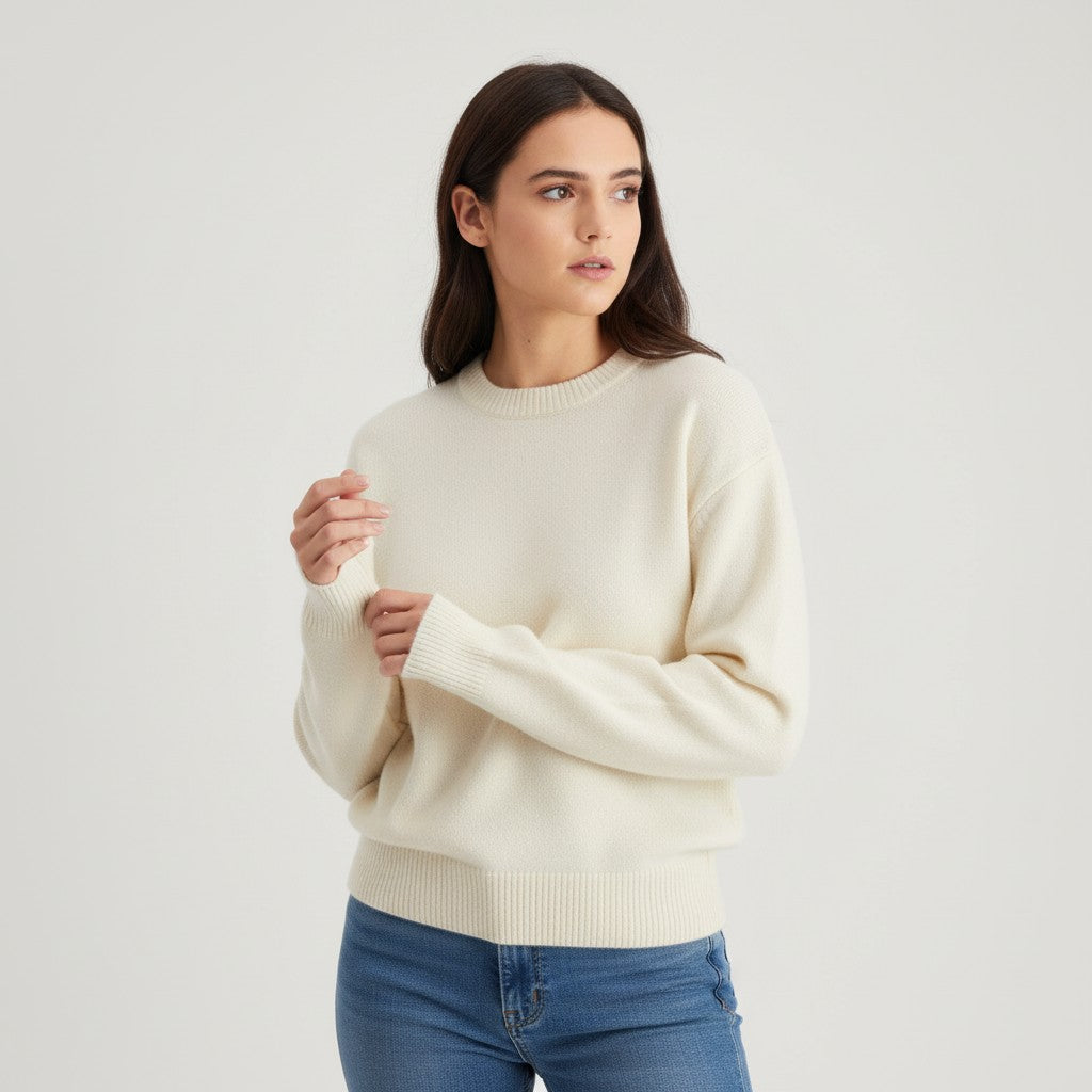 B Unique Fashions Women’s Cashmere Blend Sweater-B Unique Fashions