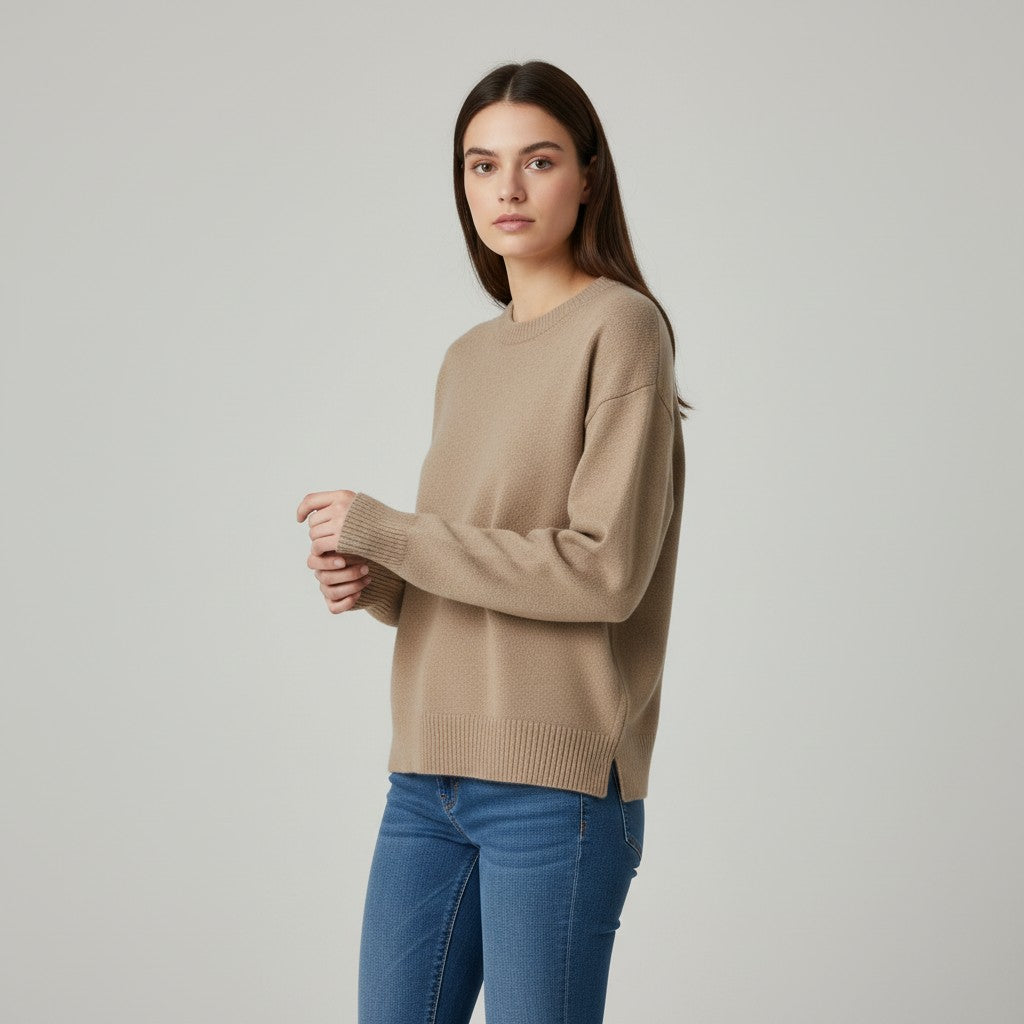 B Unique Fashions Women’s Cashmere Blend Sweater-B Unique Fashions