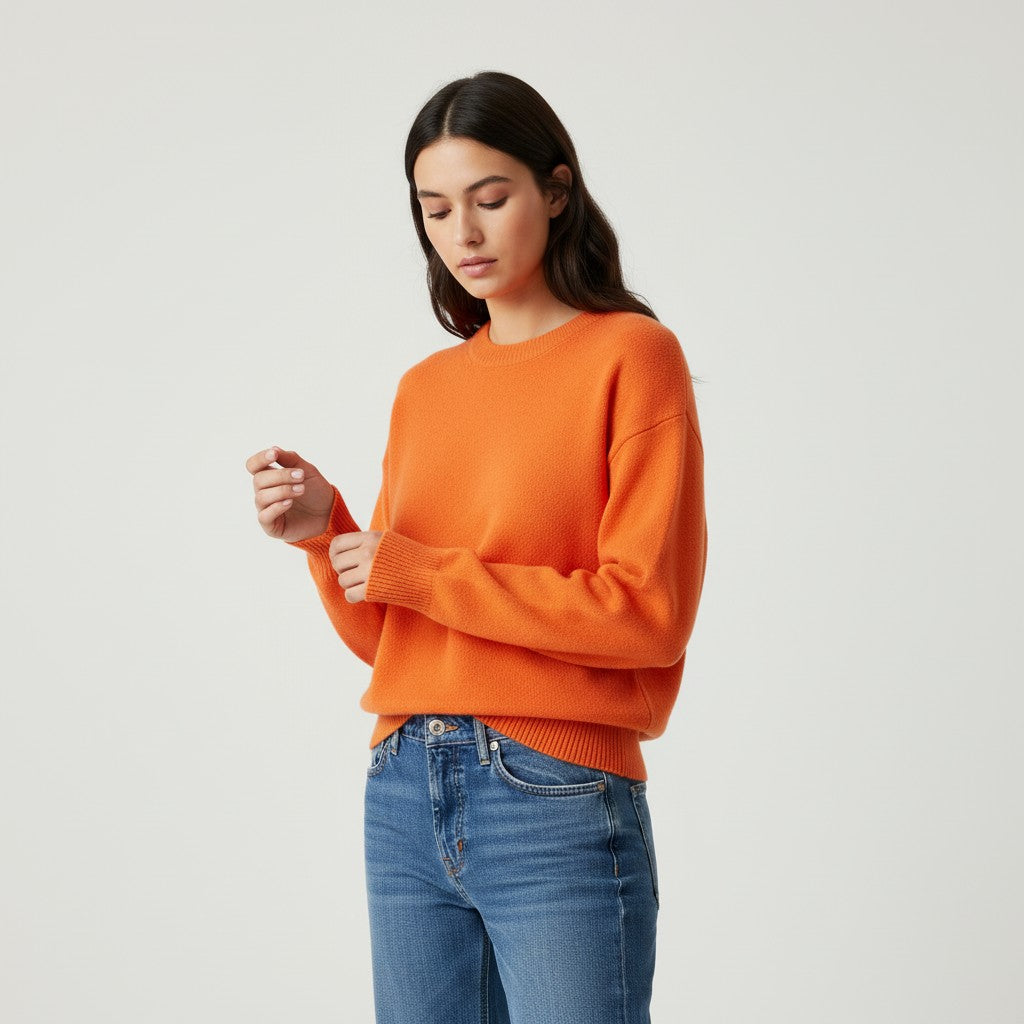 B Unique Fashions Women’s Cashmere Blend Sweater-B Unique Fashions