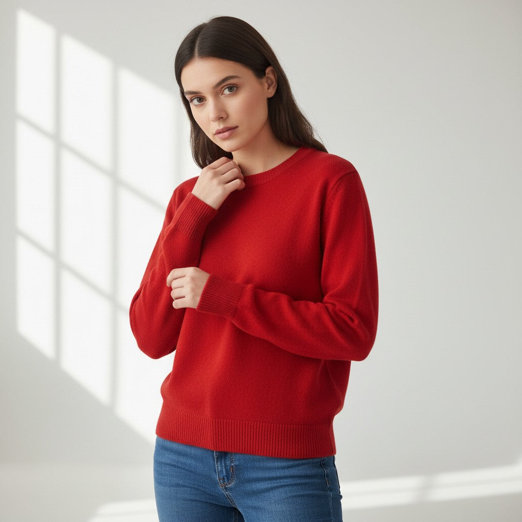 B Unique Fashions Women’s Cashmere Blend Sweater-B Unique Fashions