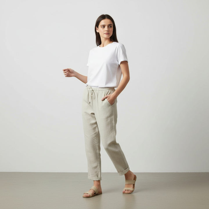 B Unique Fashions Women's Comfortable Autumn Drawstring Pants-B Unique Fashions