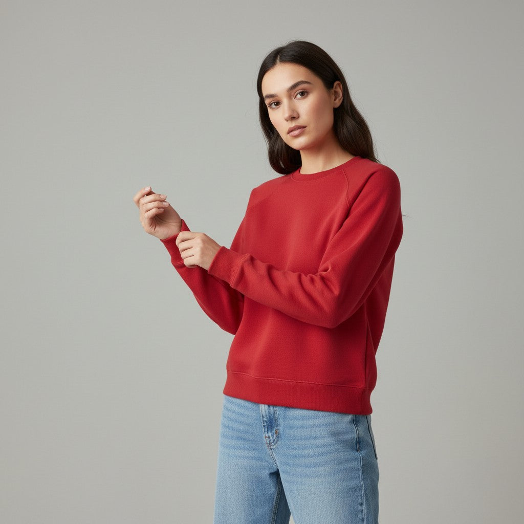 B Unique Fashions Women’s Cotton Sweatshirt-B Unique Fashions